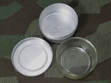 1940 Aluminum Butter Dish w/ Glass Insert