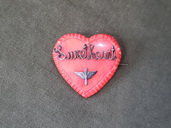 Sweetheart Heart Air Corps Pin