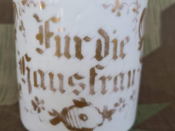 1800s Für Die Hausfrau KPM Mug