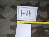 SS Nachrichtenhelferinnen Einsatzbuch "Soldbuch"