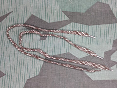Brown Pattern Shoelaces 40cm 16in.
