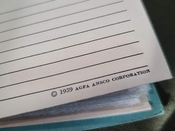 1939 US Agfa Snapfolio Mini Photo Album