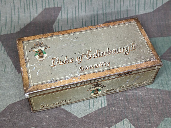 Duke of Edinbourgh Garbaty High Class Cigarette Tin