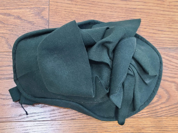 Dark Green Felt Tilt Hat