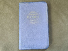 1942 Diary Belonging to GI