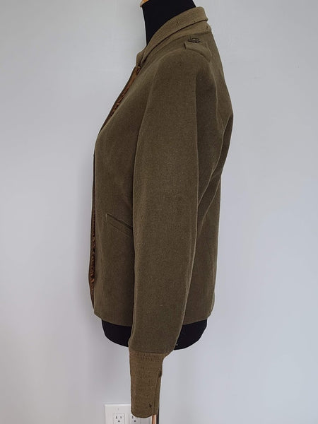 Women's Wool Jacket Liner (as-is) <br> (B-38" W-33")