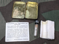 Glasses Cleaner Lens Soap Tin Kriegstechnische Abteilung ?Swiss?