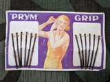 Original Prym Grip Hairpins on Card