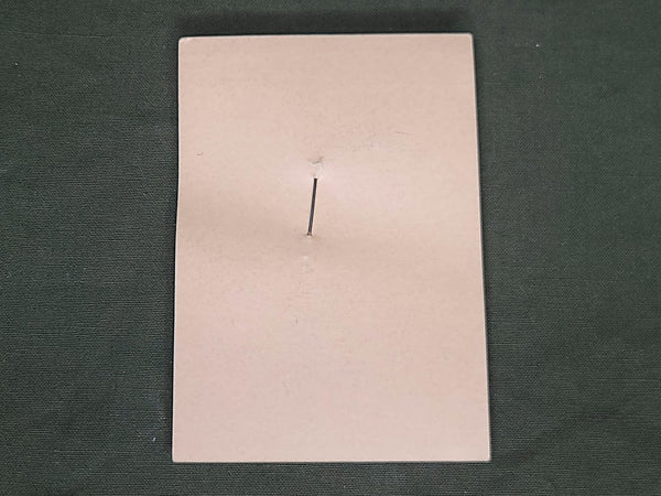 1941 Wooden Marine Brooch on Card