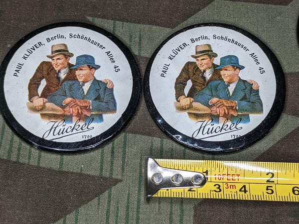 Original Advertising Mirrors Hückel Menswear