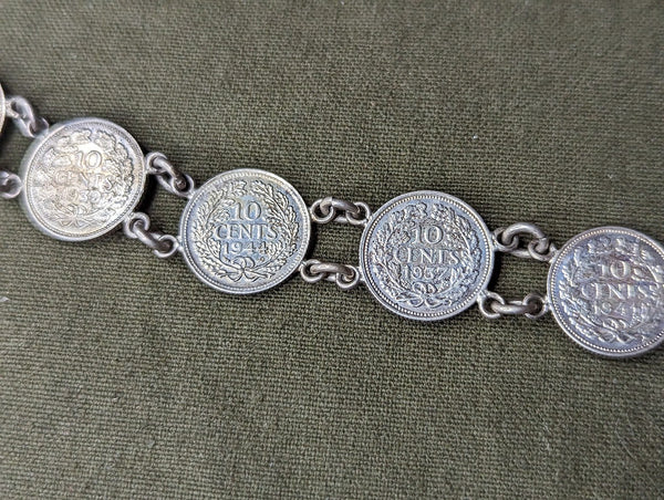 Coin Bracelet From The Netherlands