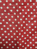 Red Polka Dot Apron (35"-39" waist)