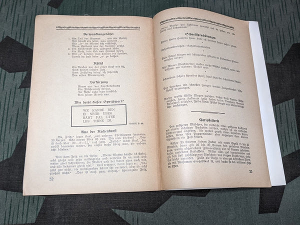 German Youth Calendar 1933