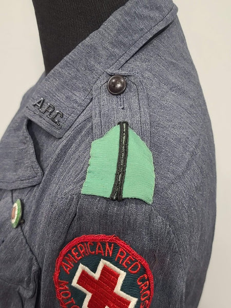 American Red Cross Motor Corps Uniform Dress <br> (B-39" W-32" H-37")