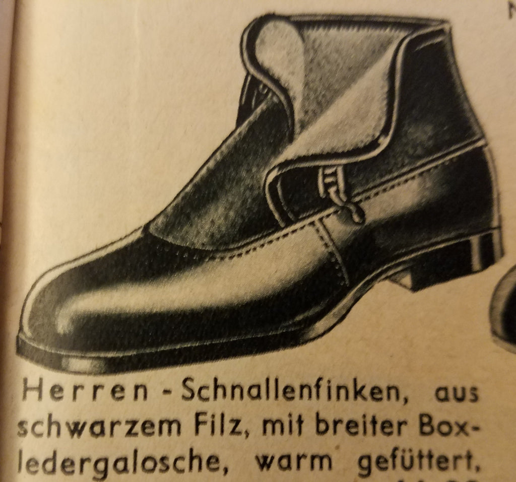 Period German Winter Shoes