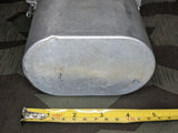 Oval German Food Container Aluminum