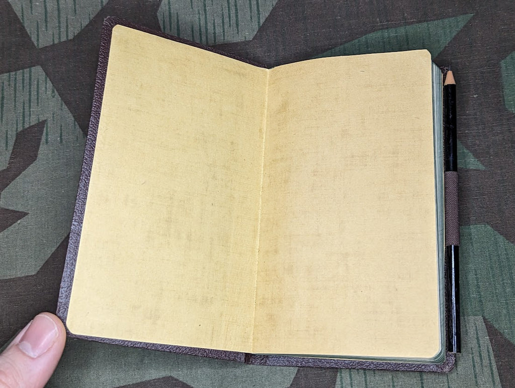German Notebook Paper Format Original German Graph Paper Notebook w/ Pencil