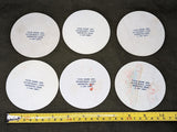 Set of 6 US Armed Services Coasters