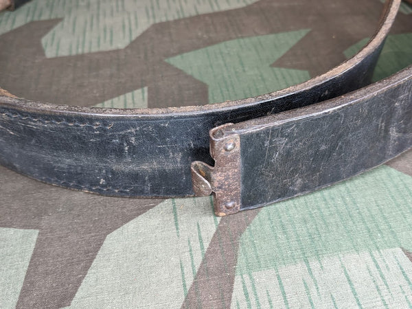 SS RZM Political Belt and Shoulder Strap Named
