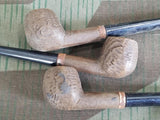 Original Small German Pipes w/ Straight Stem