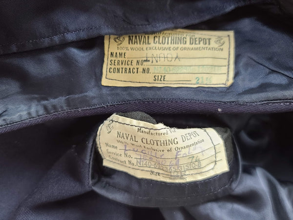 WAVES Uniform: Jacket, Skirt and Garrison Cap PW <br> (B-38" W-27" H-38")