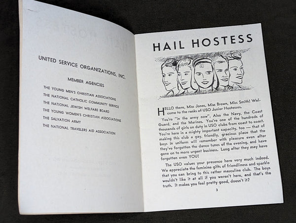 Hail Hostess USO Booklet