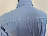 WAVES Reserve Blue Blouse (as-is) <br> (B-34" W-29")
