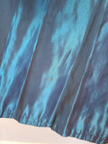 Blue Shiny Iridescent Dress <br> (B-40" W-31" H-48")