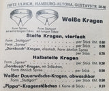 Original Kragen German Collars Size 41