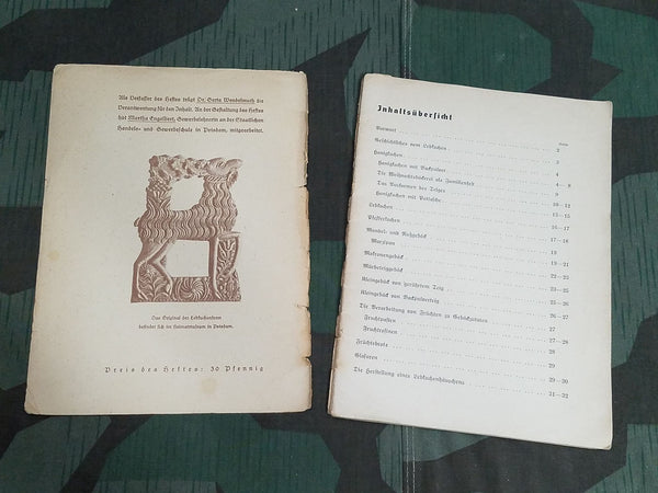 1935 Weihnachtliches Kleingebäck Christmas Cookbook