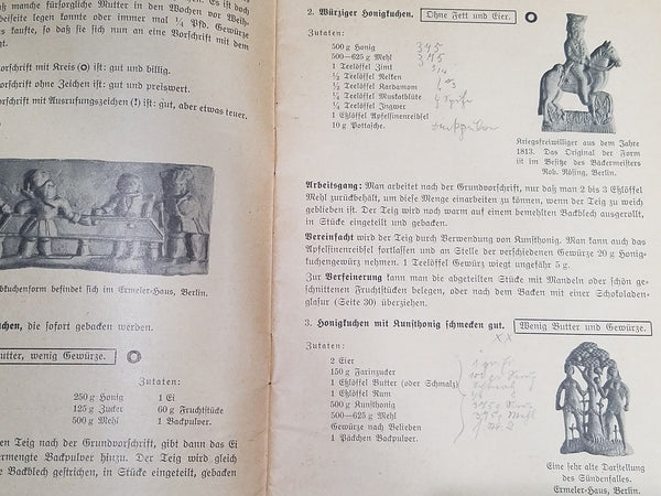 1935 Weihnachtliches Kleingebäck Christmas Cookbook