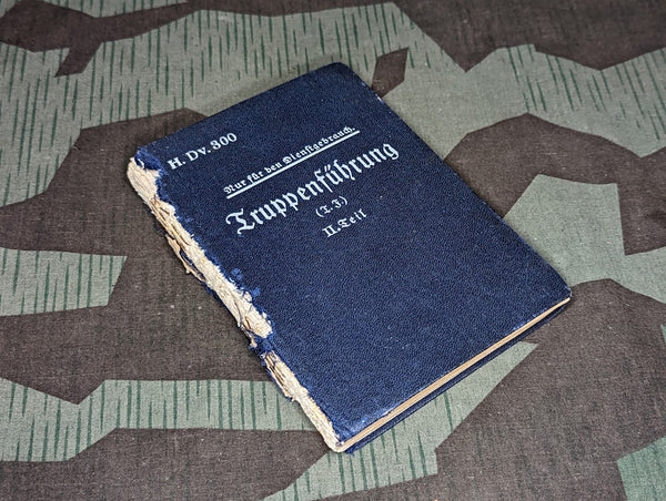 H. Dv. 300 Truppenfuhrung Book 1934 (as-is)