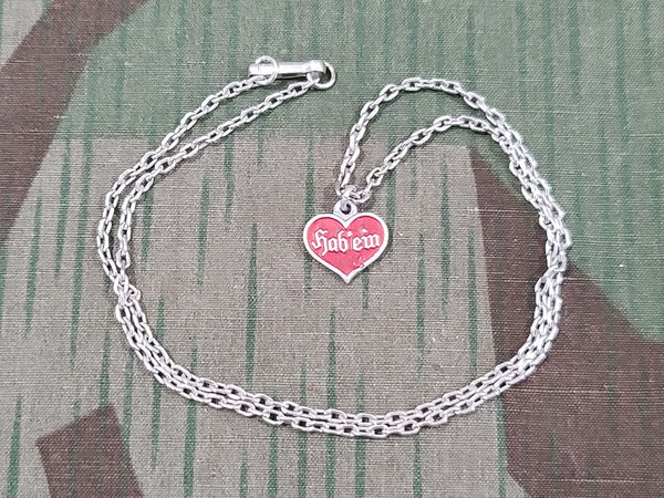 Hab' ein Heart Necklace