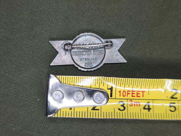 Army Navy "E" Production Award Pin