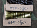 Reproduction BDM Hairpins / Bobby Pins on Card