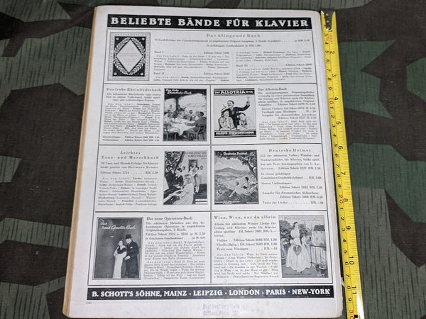 Big Soldaten Liederbuch Piano Song Book