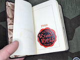 Sonne Brikett 1940 NSDAP Pocket Calendar (with Other Helpful Info)