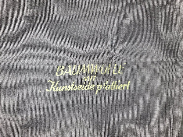 Original German Baumwolle Seamed Stockings Size 9