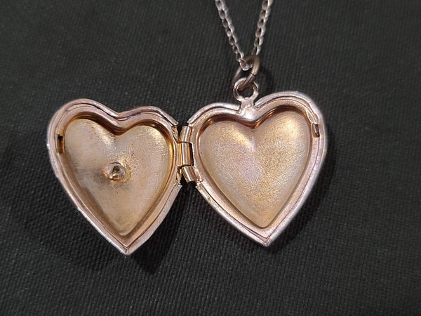 Army Sweetheart Heart Shaped Locket