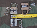 Period German Small Locks with Keys (as-is)