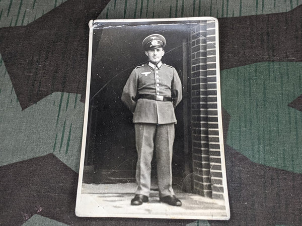 Original WWII German Enlisted Soldier Picture Post Card
