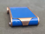 Blue Makeup Compact and Lipstick Holder