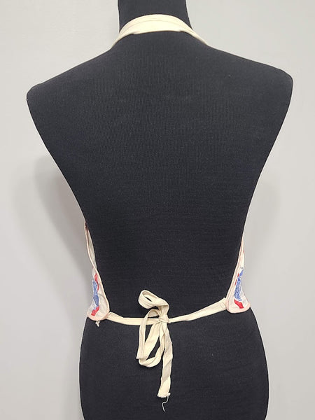 Novelty Print Happy New Year Vest