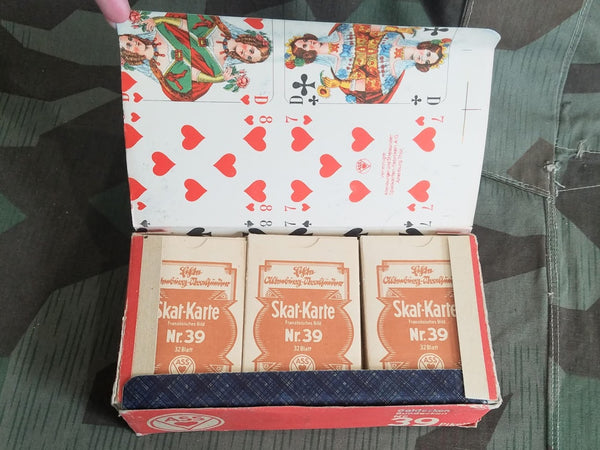 Original Box of 12 Skat Nr. 39 Playing Card Decks