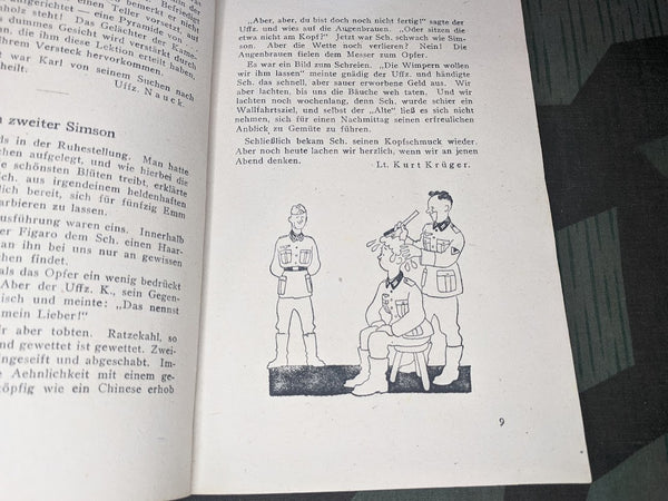 VB-Feldpost Soldiers Joke Book 3 Folge 1943