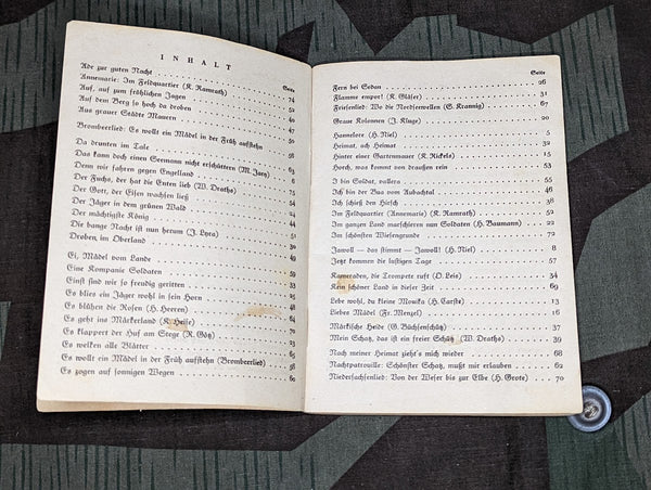 Das Neue Soldaten Liederbuch Song Book Band II