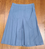 Cornflower Blue Skirt Suit New York Creation Label <br> (B-37" W-27" H-35.5")