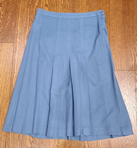 Cornflower Blue Skirt Suit New York Creation Label <br> (B-37" W-27" H-35.5")