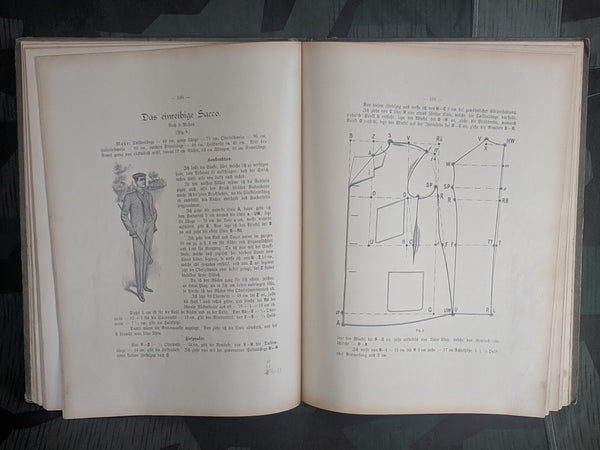 Tailor's Book from 1904 (How to Make Men's Clothing)