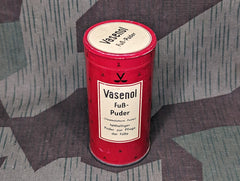 Vasenol Fuss Puder Tin